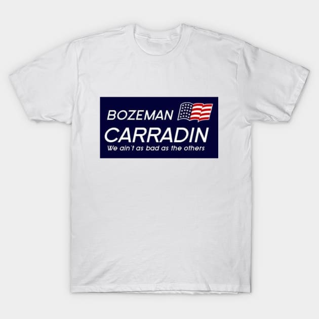 Bozeman Carradin 2020 T-Shirt by The Trauma Survivors Foundation